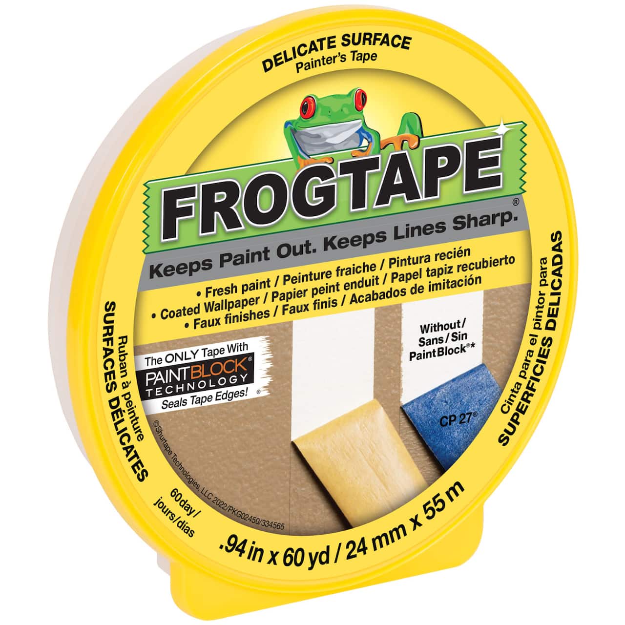 Ruban de masquage pour surfaces délicates de FrogTape